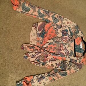 Colorful Paisley Blouse
